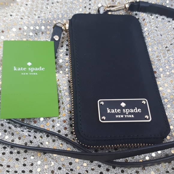 Kate Spade Lanyard Black NWT - Picture 8 of 8